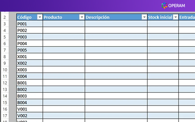 Inventario En Excel Cómo Crearlo De Manera Manual 5366