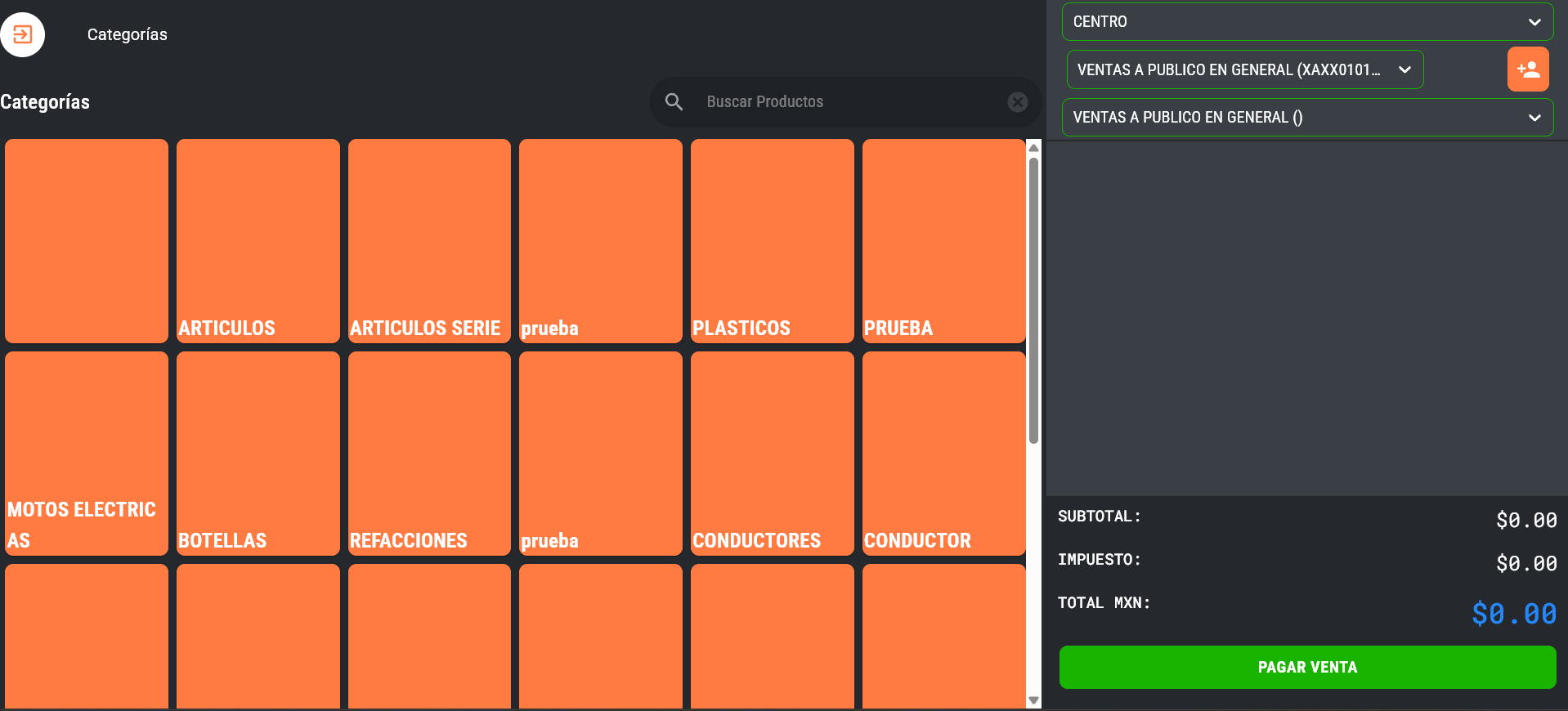 OPERAM Punto de Venta